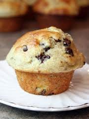 Gluten-free Banana Chocolate Chip Muffin