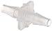 Value Plastics CC-6 Natural Polypropylene Tube Fitting, Classic Series Barbed Coupler, 1/8