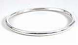 STERLING SILVER BANGLE BRACELET 70mm x 4mm