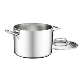 Cuisinart FCT66-22 French Classic Tri-Ply Stainless 6-Quart Stockpot with Cover: Kitchen &amp; Dining