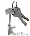 Skeleton Key Bottle Opener Keychain