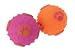 SET OF 2 - 3 INCH - Vinyl Paw Print Squeaky Balls,