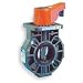 Hayward BY Series PVC Butterfly Valve with Lever Handle, EPDM Liner, 6"