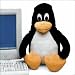 Giant Linux Tux Penguin Doll