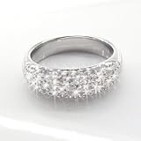 Image of 1.00 Carat Round Diamond Designer Ring in 18ct Solid White Gold