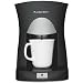 Hamilton Beach 42116 3-in-1 Hot-Beverage Center, Black and Brushed Metal