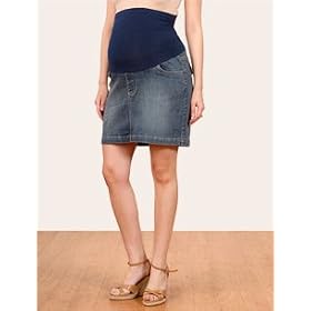 Motherhood Maternity: secret fit belly(tm) mini stretch fabric stretch fabric maternity skirt