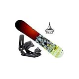 Mecha 154 PALE et Fixation snowboard