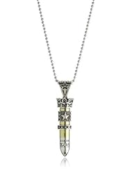 King Baby 22" Curb Link Chain with Pendant Necklace