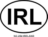 IRELAND Oval Bumper Sticker