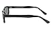 Pacific Coast Original KD's Biker Sunglasses (Black Frame/Dark Green Lens)