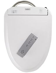 Toto SW574#01 Washlet S300e Toilet Seat-Elongated with ewater+, Cotton