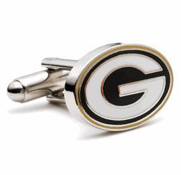 Green Bay Packers Cufflinks - NFL Football Sports Themed Formal Wear