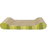 Catit Style Scratcher with Catnip, Jungle-Stripe Lounge