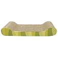 Catit Style Scratcher with Catnip, Jungle-Stripe Lounge