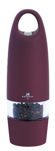 Peugeot Zest Electric Pepper Soft-Touch Plum