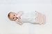 Goumikids Goumijamms Organic Smart Baby Gown, With No Scratch Mitts and Foot Pockets With Easy Diaper Change