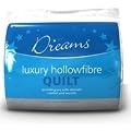 Matching Bedrooms Polycotton Anti Allergy Hollowfibre Quilt Duvet (15 Tog) Double Size (200cm by 200cm)