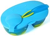 'ON-THE-GO' - Travel Baby Feeding Bowl Set with Lid (Lime Green Colour)