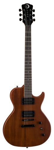 Luna Gypsy Neo Electric GuitarNatural Mahogany