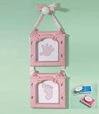 Ceramic Hand Print and Foot Print Frame Set