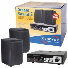 Dynavox Dream Sound Set II (Hifi Verst&auml;rker 150 Watt) schwarz Preisvergleich