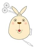 ウサビッチイヤホンマスコット プーチン