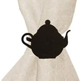 VWI NR-70 Teapot Napkin Ring Powder Metal Coated