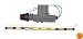 Absolute DLA110 Universal Power Door Lock 2 Wire Actuator Kit