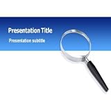 Magnifier Powerpoint Templates - Magnifier PowerPoint Backgrounds
