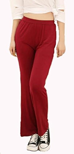Women's Modal Long Yoga(Wine Red,M)