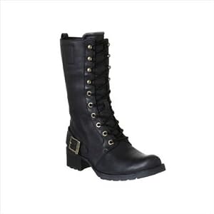 Timberland 95380 Ladies Charles Lace-up Boot in Black by Womens Timberland Shoes