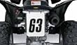 Maier Mfg Rear Number Plate - Black 509910