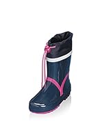 Playshoes Botas de agua (Azul Marino / Fucsia)