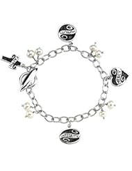 Sterling Silver Lifetime Skills Bracelet With Prl Bracelet Lifetime Skills Bracelet With Pearl