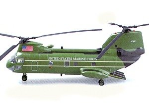 CH-46F Sea Knight Helicopter US Marines Corps. Experimental Sq. (Built-Up Plastic) Easy Model MRC