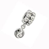 Carlo BIAGI Dangle Bead 925 Silber YinYang Armband Anh�nger BDBS13von "Carlo Biagi Beads"