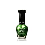 KleanColor Nail Polish Lacquer Metallic Green TopCoat Clean Manicure Klean Color