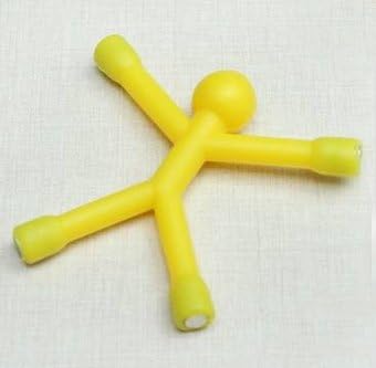 Novelty Curiously Awesome Gift Mini Q-Man Magnet Cute Rubber Magnets Man Toy by Z2store (Yellow)