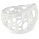 Nervous System 2-layer Twist White Nylon Ring