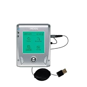Retractable USB Cable for the Archos Gmini XS 200 with Power Hot Sync and Charge... by Gomadic