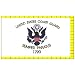 US Coast Guard Flag: 3x5foot Poly