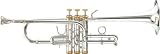 Stomvi 5510 Elite Series Eb / D Trumpet, Silver¹