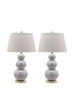 Safavieh Set Lámpara De Mesa 2 Uds. Meryl