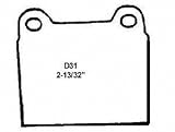 Wagner ZD31 QuickStop Disc Brake Pad Set