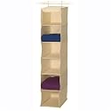 6 Shelf Canvas Sweater & Accessory Organizer