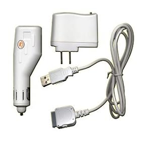 Apple iPod USB Travel Kit with Car Charger/ Travel Adapter/ Cable