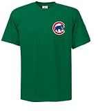 Chicago Cubs Majestic Green St. Patrick's Day T-ShirtSmall