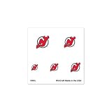 New Jersey Devils Official Logo Fingernail Tattoos