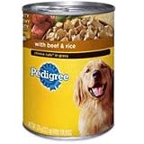 Pedigree Choice Cuts with Beef and Rice Canned Dog Food